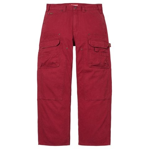 Supreme Double Knee Utility Pant - Red