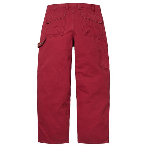 Supreme Double Knee Utility Pant - Red