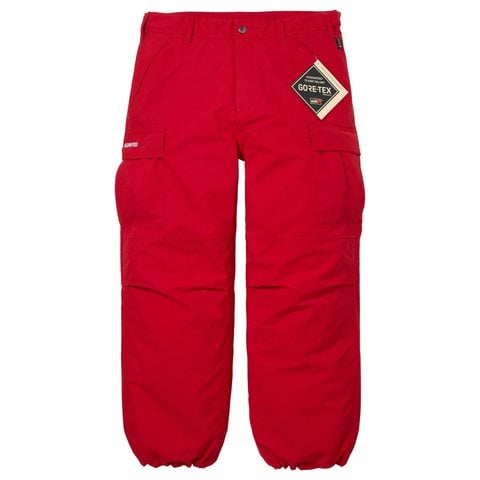 Supreme GORE-TEX Cargo Pant - Red