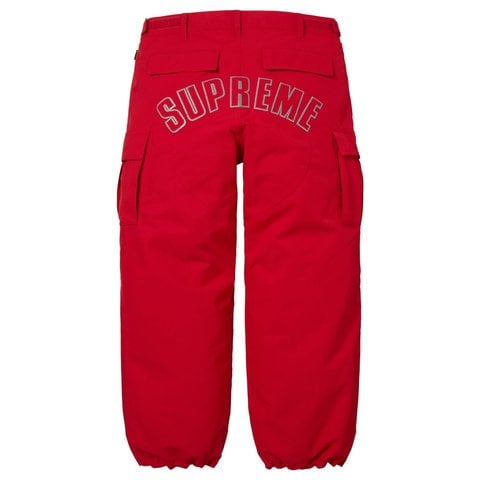 Supreme GORE-TEX Cargo Pant - Red