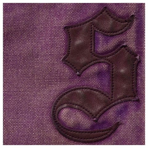 Supreme Leather Appliqué Double Knee Painter Pant - Purple