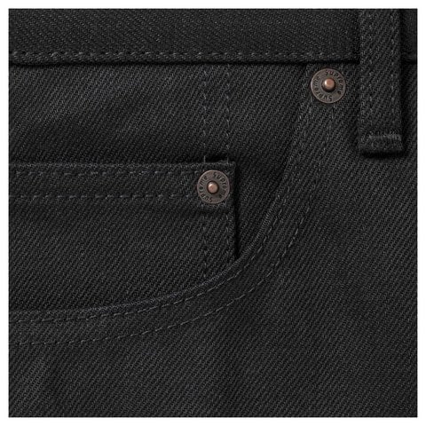 Supreme Rigid Loose Fit Selvedge Jean - Rigid Black