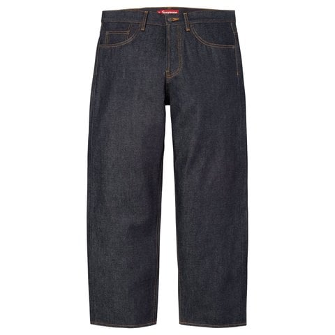 Supreme Rigid Loose Fit Selvedge Jean - Rigid Indigo