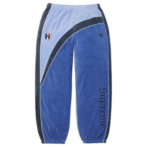 Supreme Supreme®/Umbro® Velour Track Pant - Blue