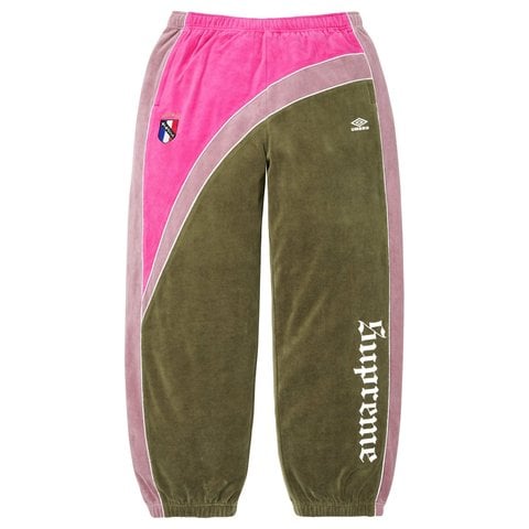 Supreme Supreme®/Umbro® Velour Track Pant - Olive