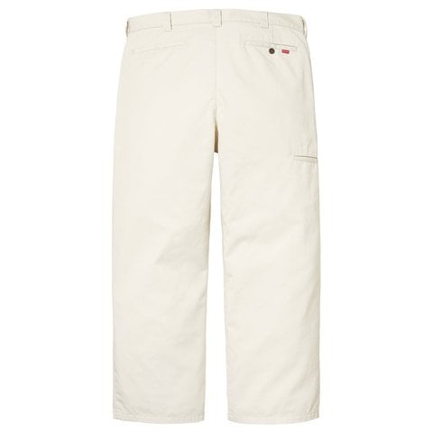 Supreme Work Pant - White