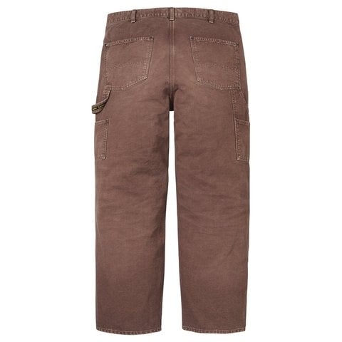 Supreme Worn Double Knee Painter Pant - Brown