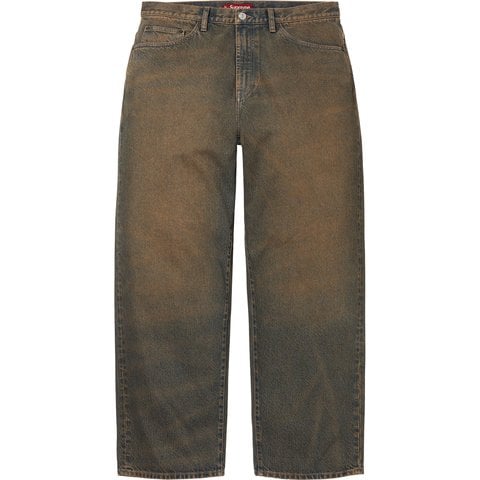 Supreme Baggy Jean - Dirty Indigo