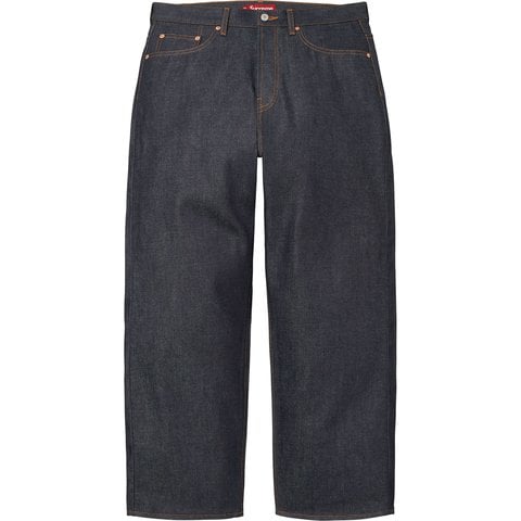 Supreme Baggy Selvedge Jean - Rigid Indigo