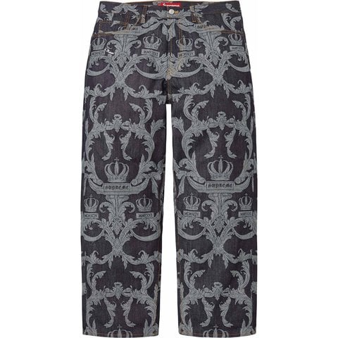 Supreme Supreme®/Meissen® Jacquard Baggy Jean - Rigid Indigo