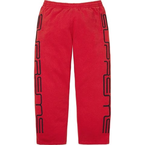 Supreme Connect Sweatpant - Red