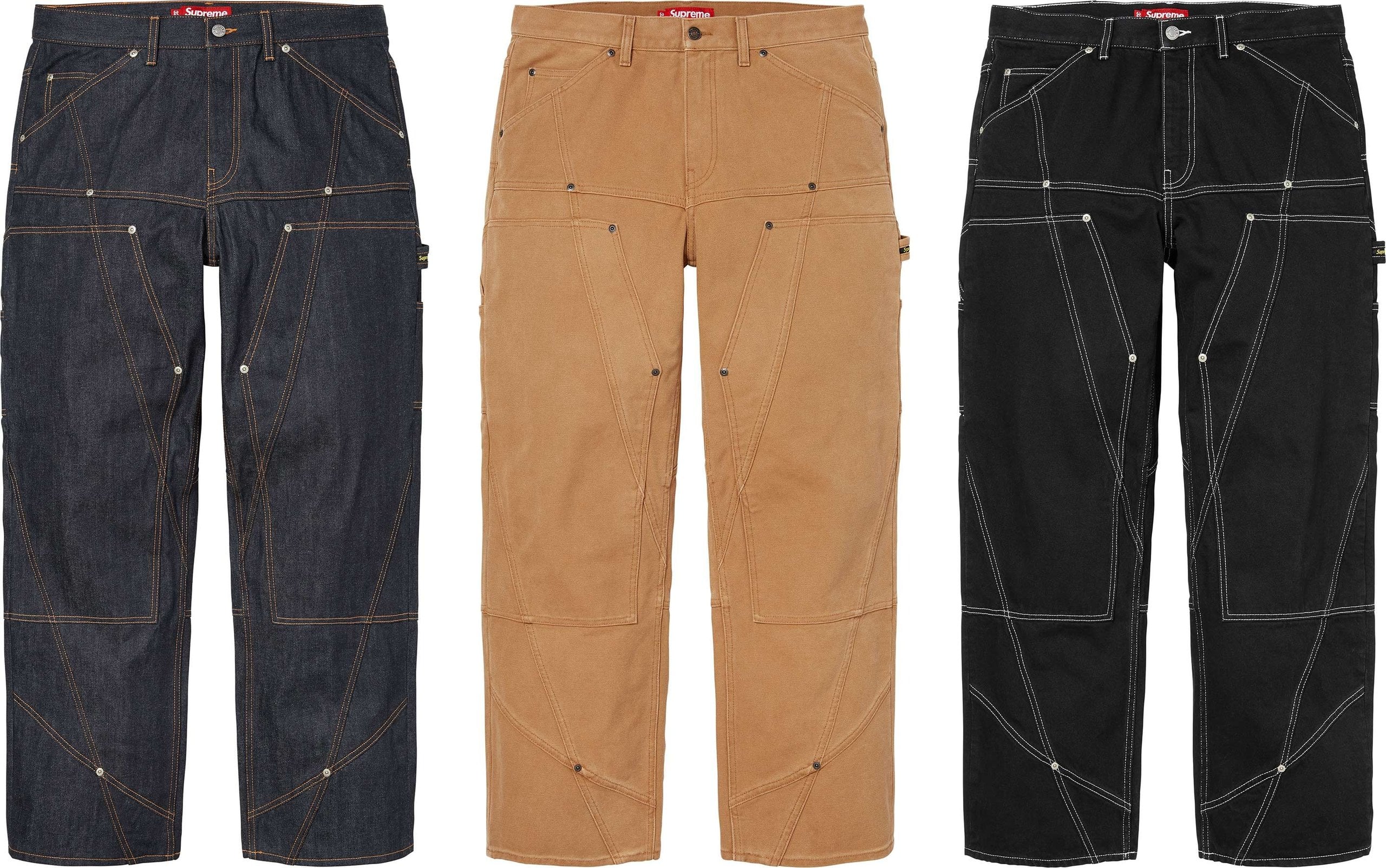 Paneled Double Knee Painter Pant - Supreme