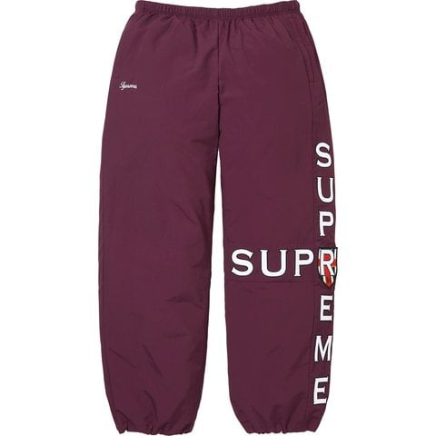 Supreme Cross Track Pant - Plum