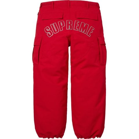 Supreme GORE-TEX Cargo Pant - Red
