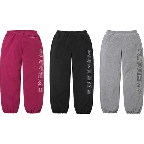 Supreme Spellout Embroidered Polartec® Pant