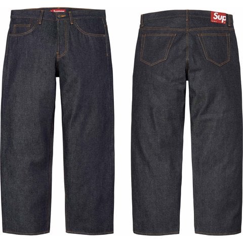Supreme Rigid Loose Fit Selvedge Jean - Rigid Indigo