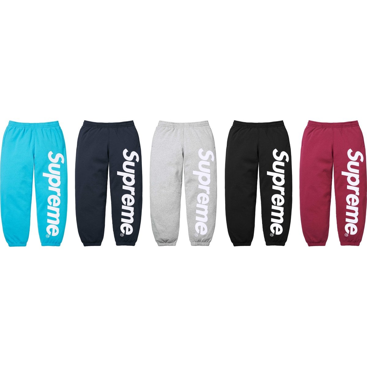 Satin Appliqué Sweatpant