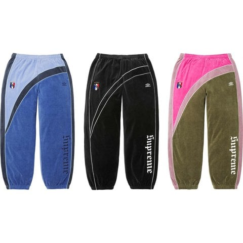 Supreme Supreme®/Umbro® Velour Track Pant - Group Shots