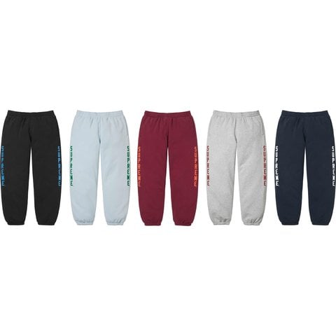 Supreme Washed Logo Sweatpant
