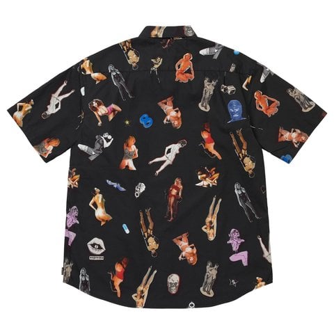 Supreme Girls Collage S/S Shirt - Black