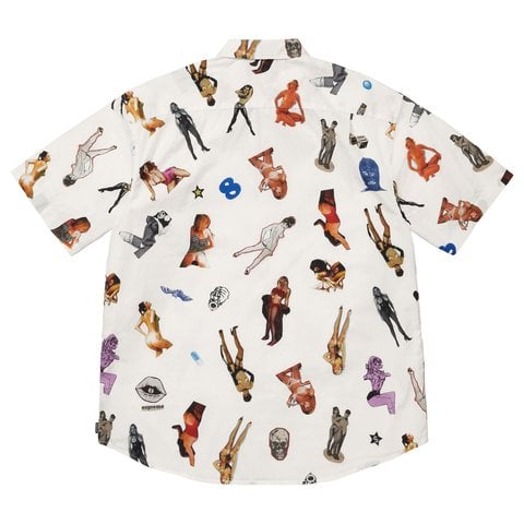 Supreme Girls Collage S/S Shirt - White