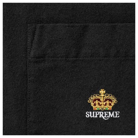 Supreme Loose Fit Oxford Shirt - Black