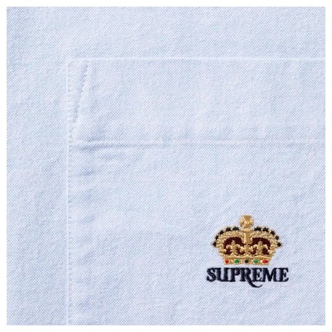 Supreme Loose Fit Oxford Shirt - Light Blue