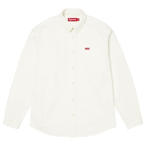 Supreme Small Box Shirt - White Denim