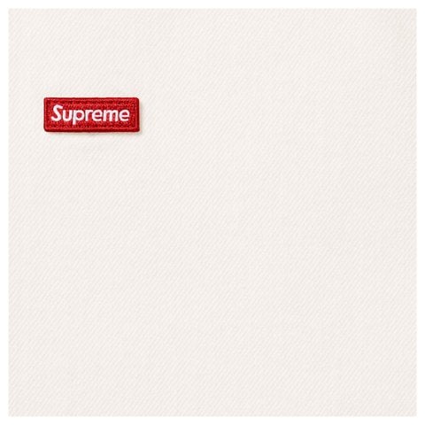 Supreme Small Box Shirt - White Denim