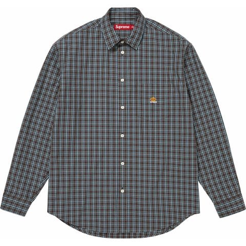 Supreme Mini Plaid Shirt - Brown