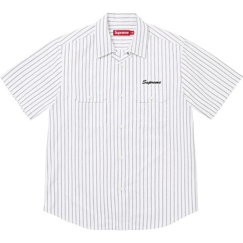 Supreme Puppies S/S Work Shirt - Stripe