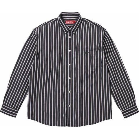 Supreme Stripe Shirt - Black