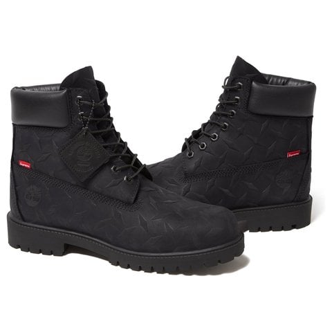 Supreme Supreme®/Timberland® Diamond Plate 6" Premium Waterproof Boot - Black