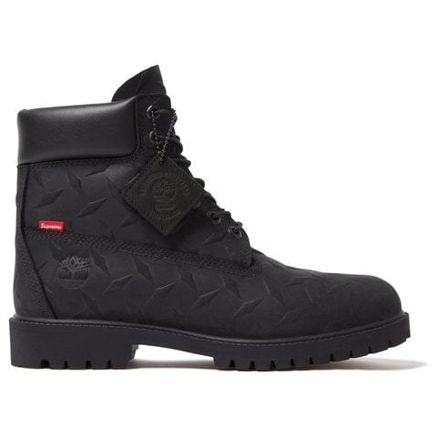 Supreme Supreme®/Timberland® Diamond Plate 6" Premium Waterproof Boot - Black