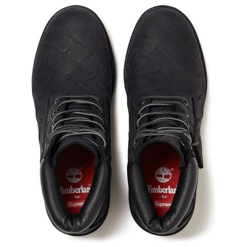 Supreme Supreme®/Timberland® Diamond Plate 6" Premium Waterproof Boot - Black