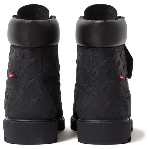 Supreme Supreme®/Timberland® Diamond Plate 6" Premium Waterproof Boot - Black
