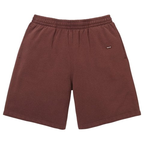 Supreme Small Box Sweatshort - Brown