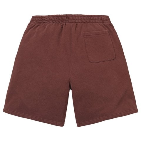 Supreme Small Box Sweatshort - Brown