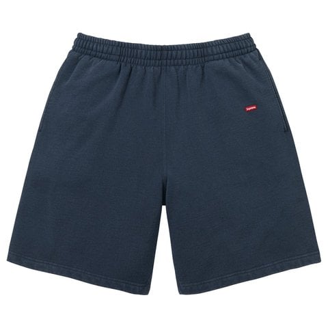 Supreme Small Box Sweatshort - Navy