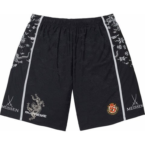 Supreme Supreme®/Meissen® Jacquard Soccer Short - Black
