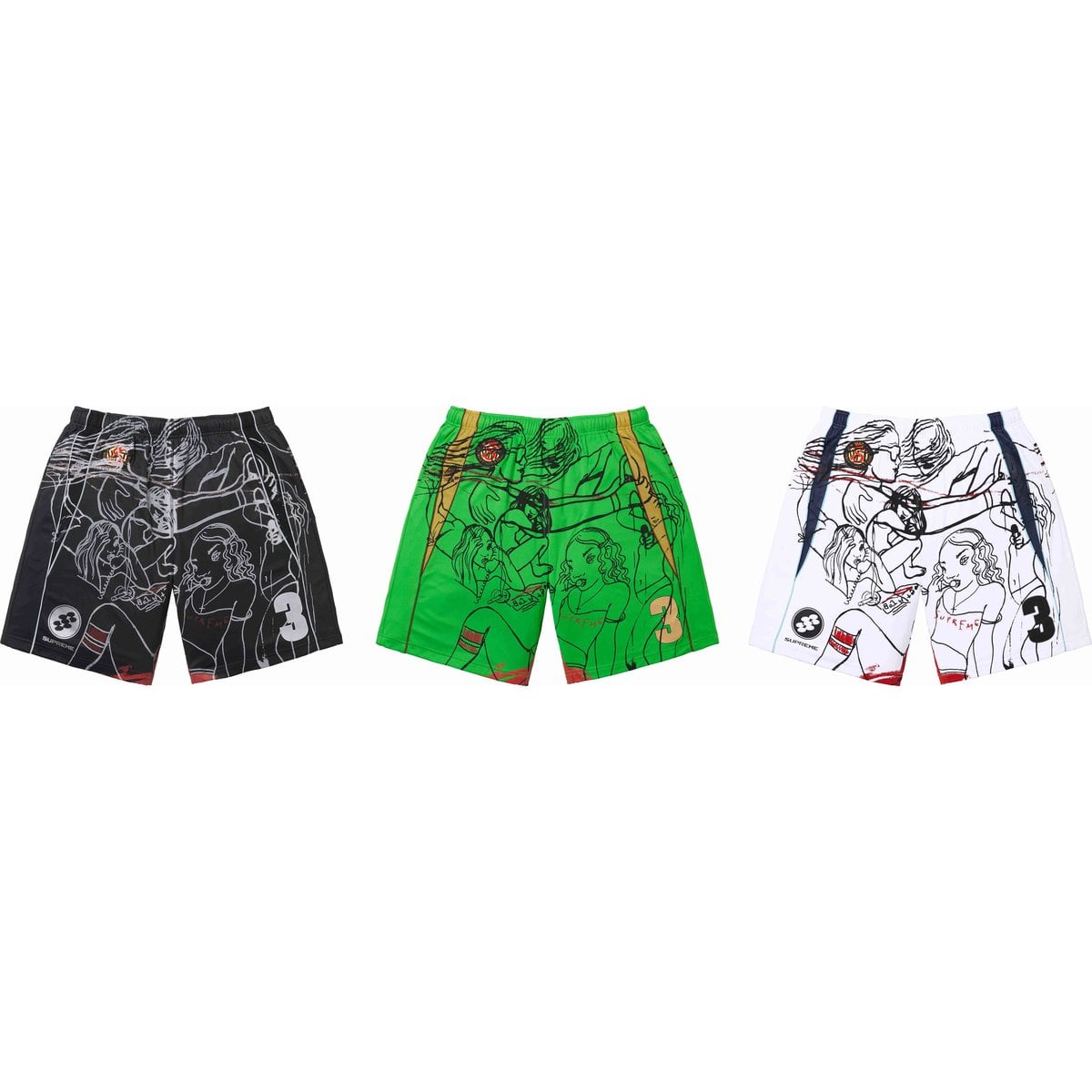 Supreme/Rita Ackermann Soccer Short