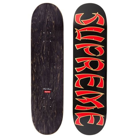 Supreme Action Skateboard - Black - 8.25" x 32"