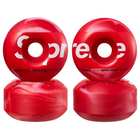 Supreme Supreme®/Spitfire® Shop Wheels (Set of 4) - Swirl - 54mm