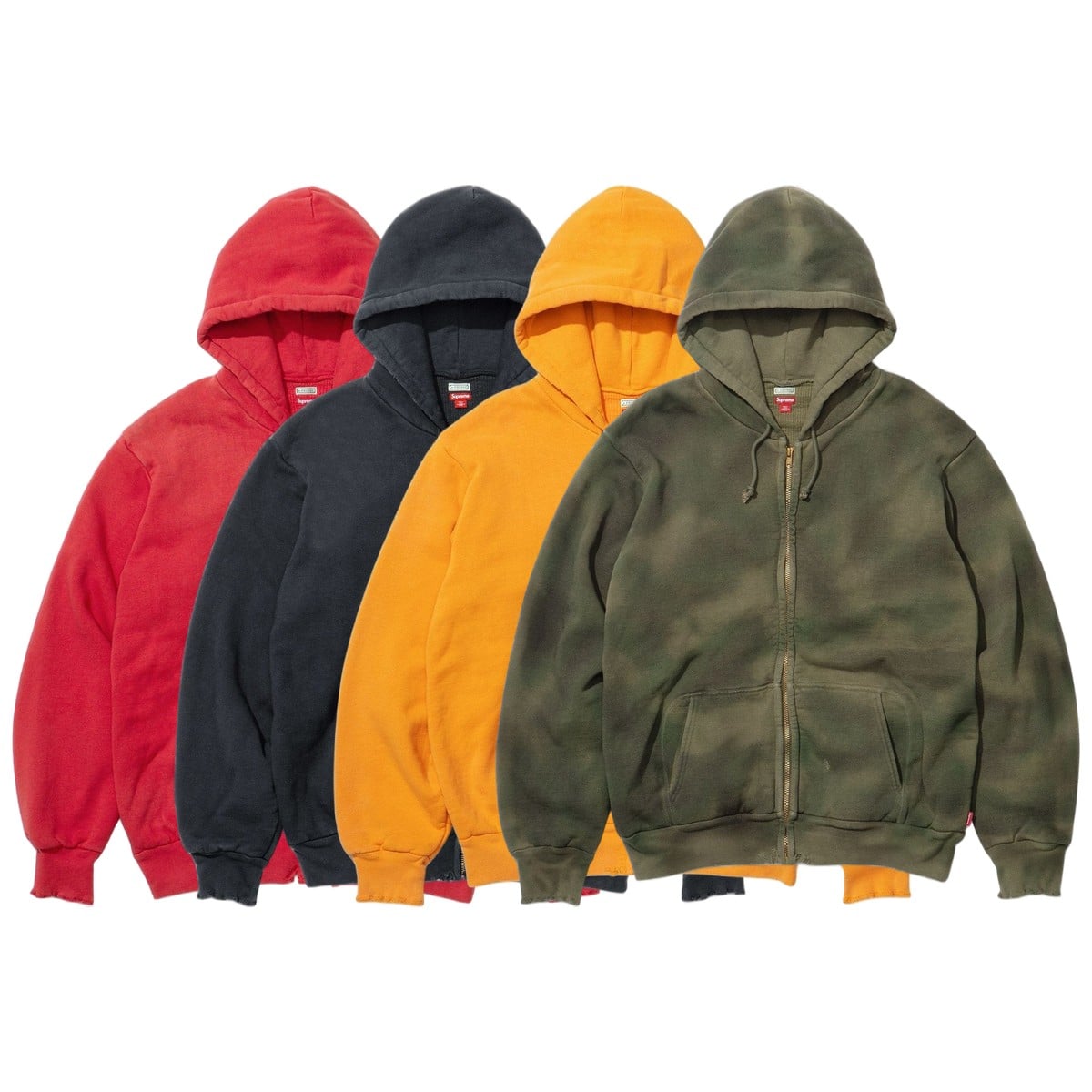 Supreme®/A.PRESSE Vintage Zip Up Hooded Sweatshirt - SupremeCommunity