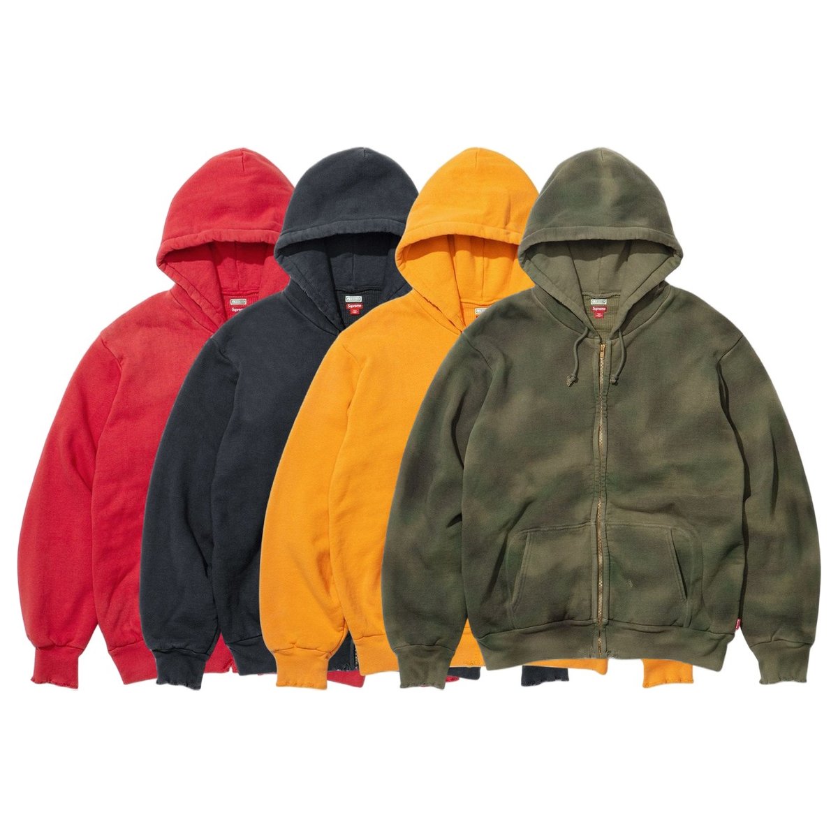 Supreme®/A.PRESSE Vintage Zip Up Hooded Sweatshirt