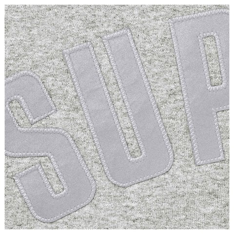 Supreme Arc Thermal Lined Zip Up Hooded Sweatshirt - Heather Grey