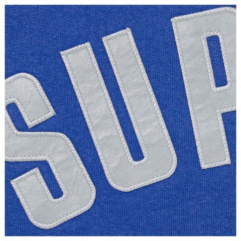 Supreme Arc Thermal Lined Zip Up Hooded Sweatshirt - Royal