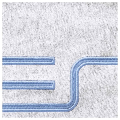 Supreme Connect Zip Up Hooded Sweatshirt - Ash Grey
