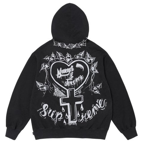 Supreme Forever Hooded Sweatshirt - Black