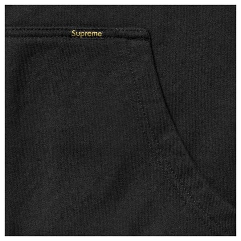 Supreme Reversible Work Zip Up Hooded Sweatshirt - Black
